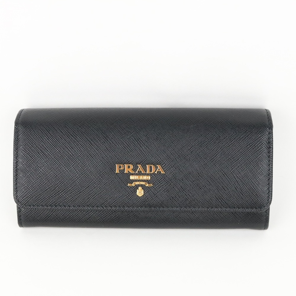 Prada Large Saffiano Leather Wallet
